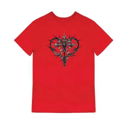 Chrome Thorn Heart T Shirt