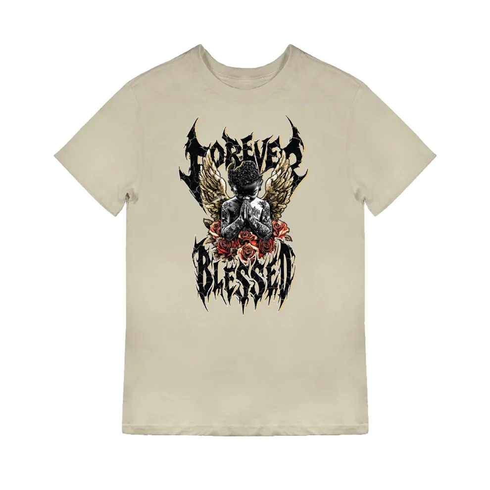 Forever Blessed Cherub T Shirt Forever Blessed Cherub T Shirt
